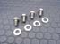 Greenline Motorsports - Garage HRS  Exhaust Manifold Heat Shield Titanium Bolt Set