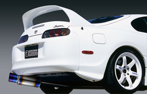 Powerhouse Amuse Exhaust Tip Muffler Burn JZA80 MKIV Supra