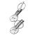 Greenline Motorsports - CUSCO  Bonnet Pins