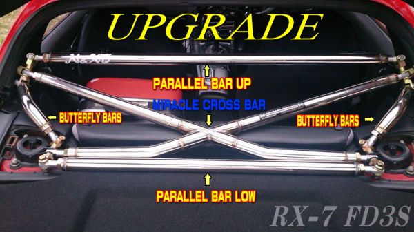 <NEXT Miracle Cross Bar Upgrade 35mm